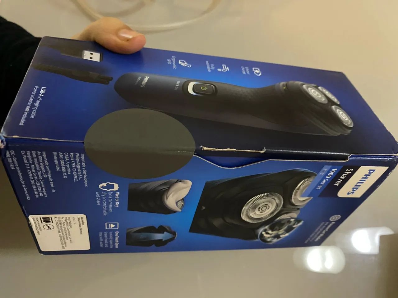 Barbeador Elétrico Philips 1000 Series - Novo - Foto 3