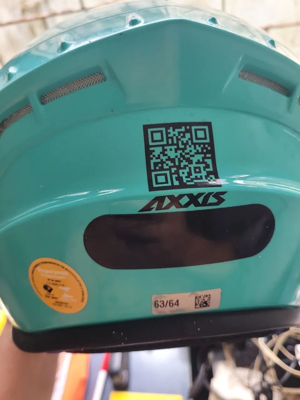 Capacete Axxis Novo Geração - Verde n° 64 - Foto 5