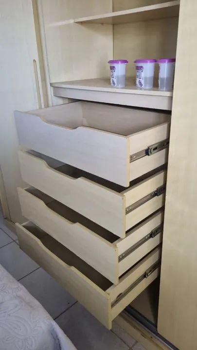 Guarda Roupa Casal MDF - Foto 5