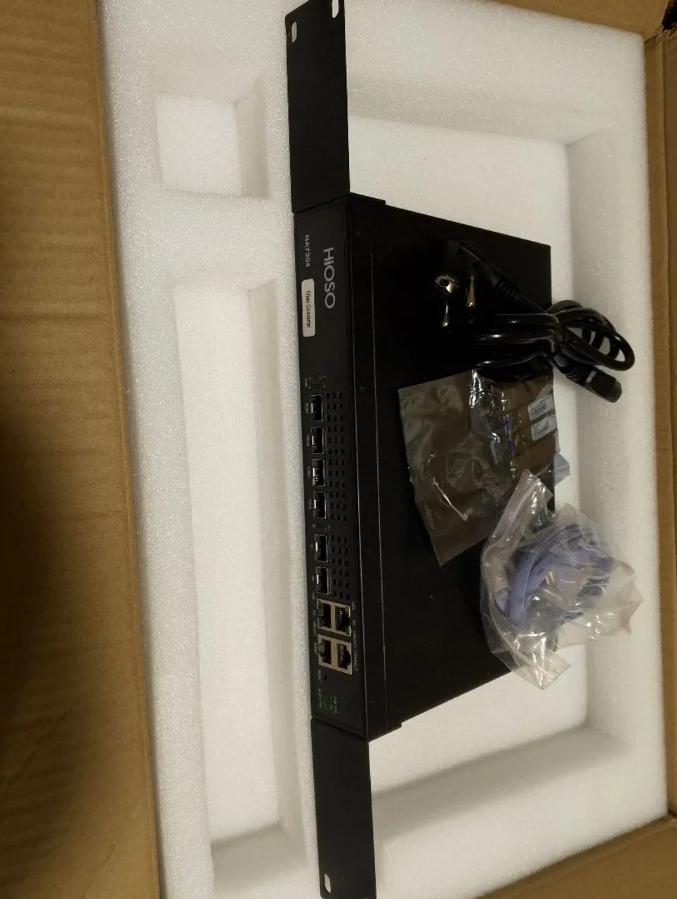 OLT Hioso EPON 4 PON 2 SFP
