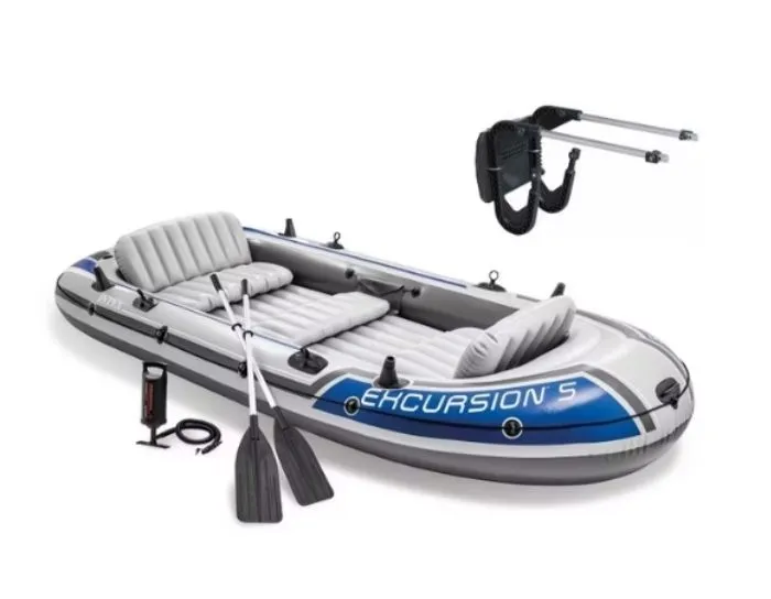 Bote Inflável Excursion 5  acompanha motor 55cc