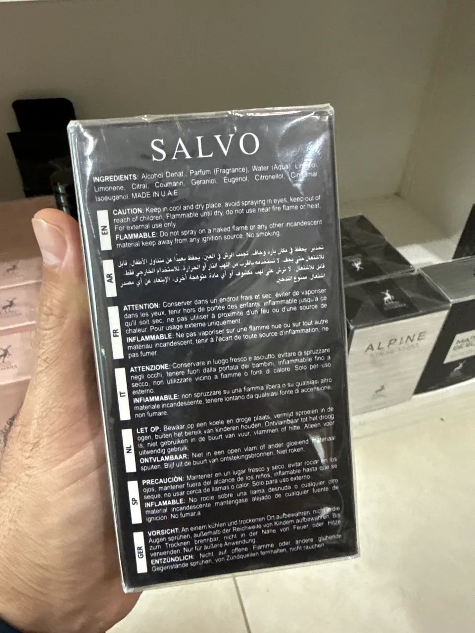 Perfume Arabe Salvo Elixir Maison Alhambra  - Foto 3