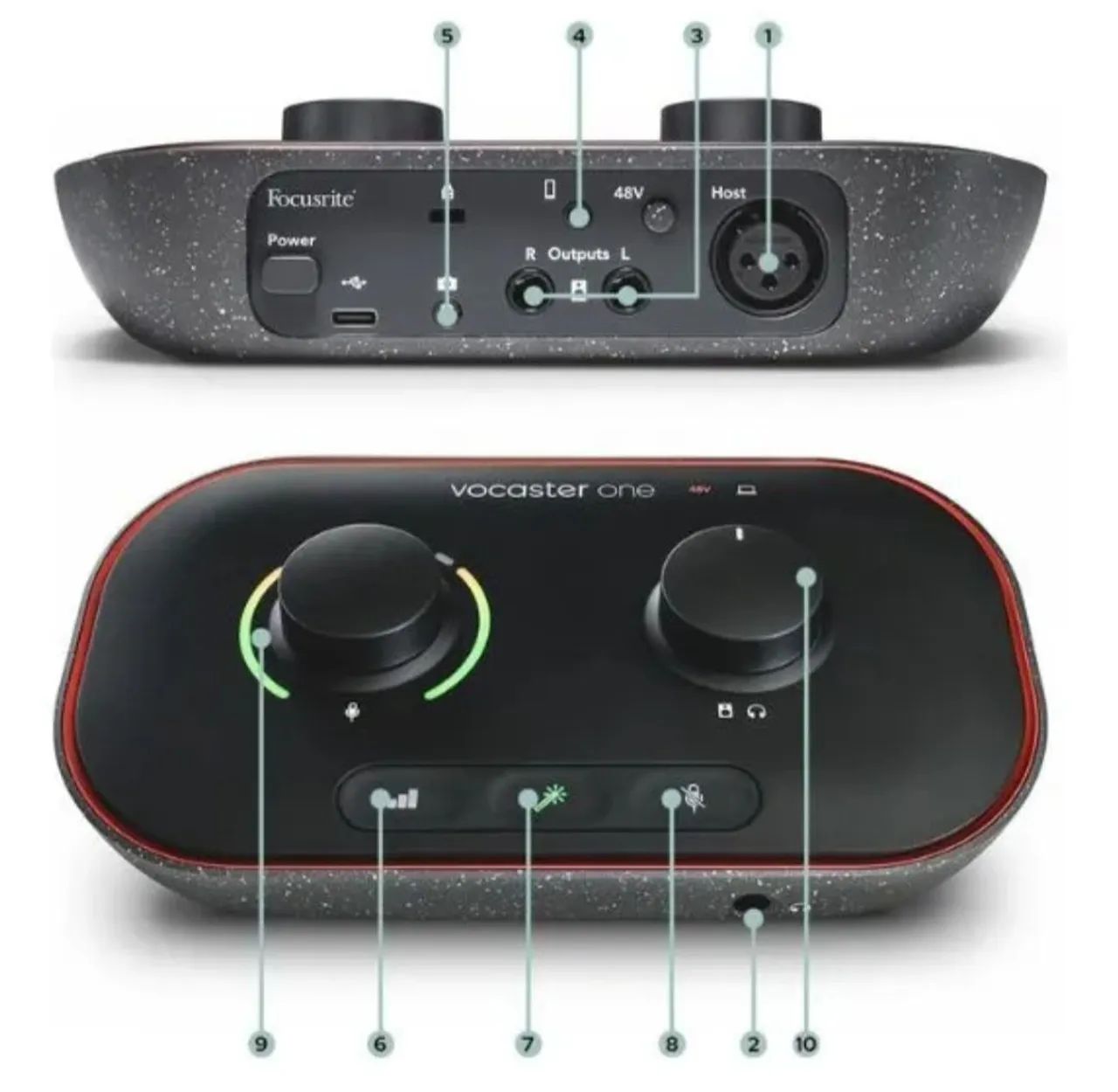 Interface de áudio Vocaster One - Foto 2