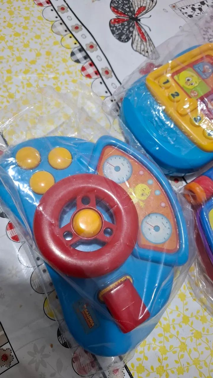 Lote brinquedos sonoros musicais Fisher price - Foto 5