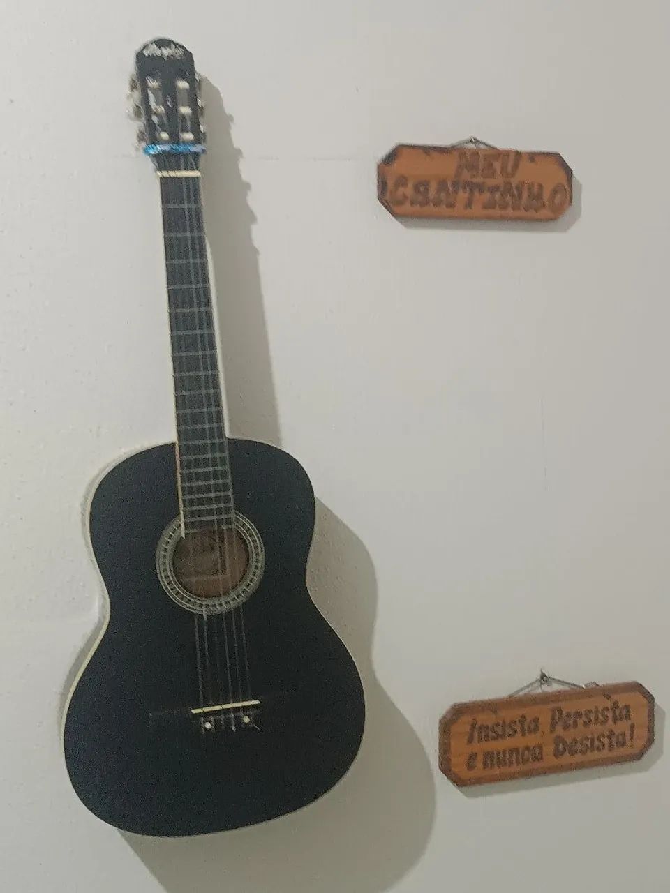 Violão acústico preto VOGA