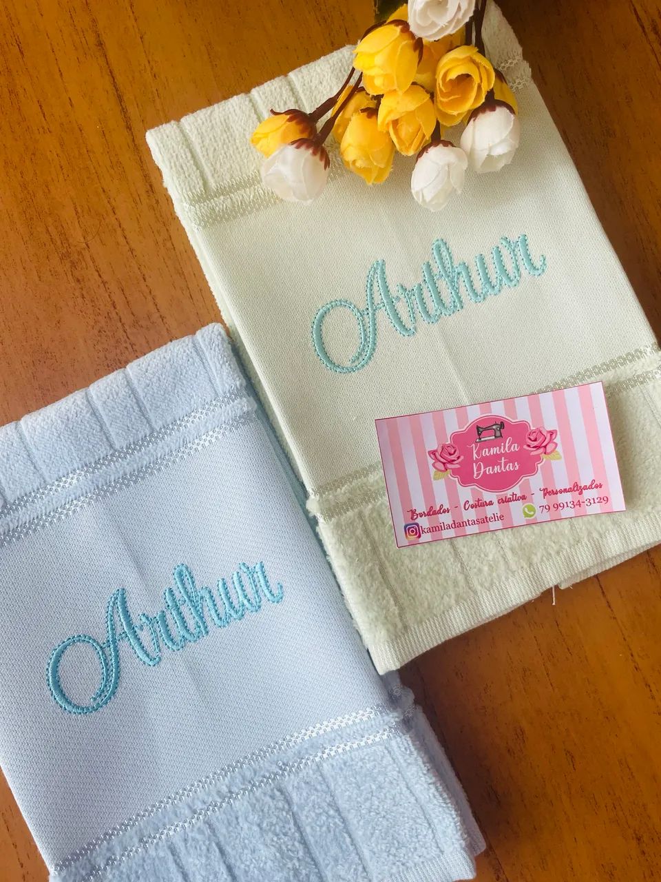 Toalhinhas bordadas - Foto 4