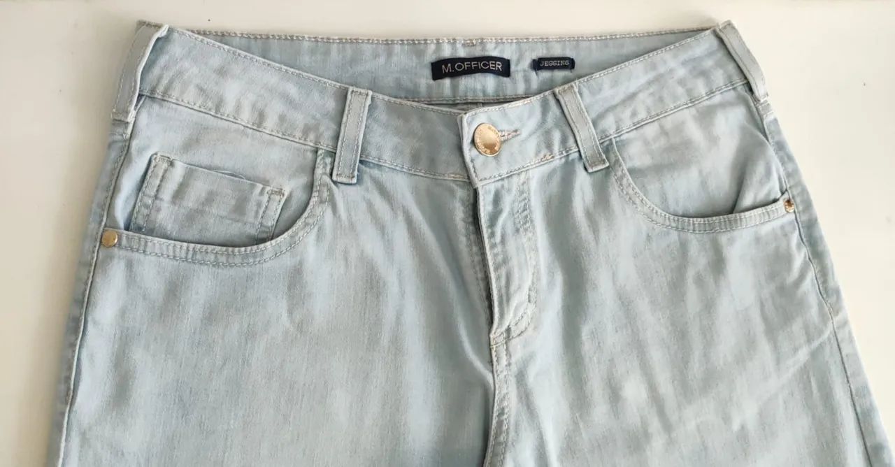 Calça Jeans Feminina M. Officer - Foto 3