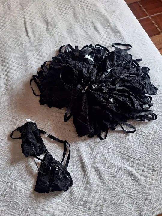 Sutiã de renda preto - Tamanho m - Foto 5