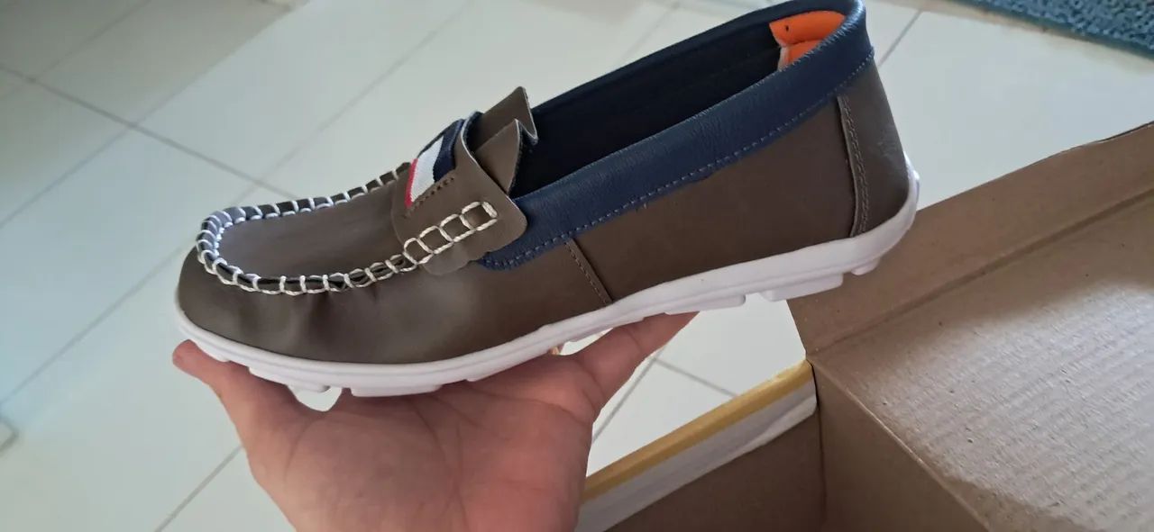 Sapatilhas Mini Passo Marrom - Foto 2