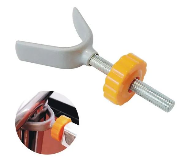 Y-shaped component for staircase grating fastening64840844889603120