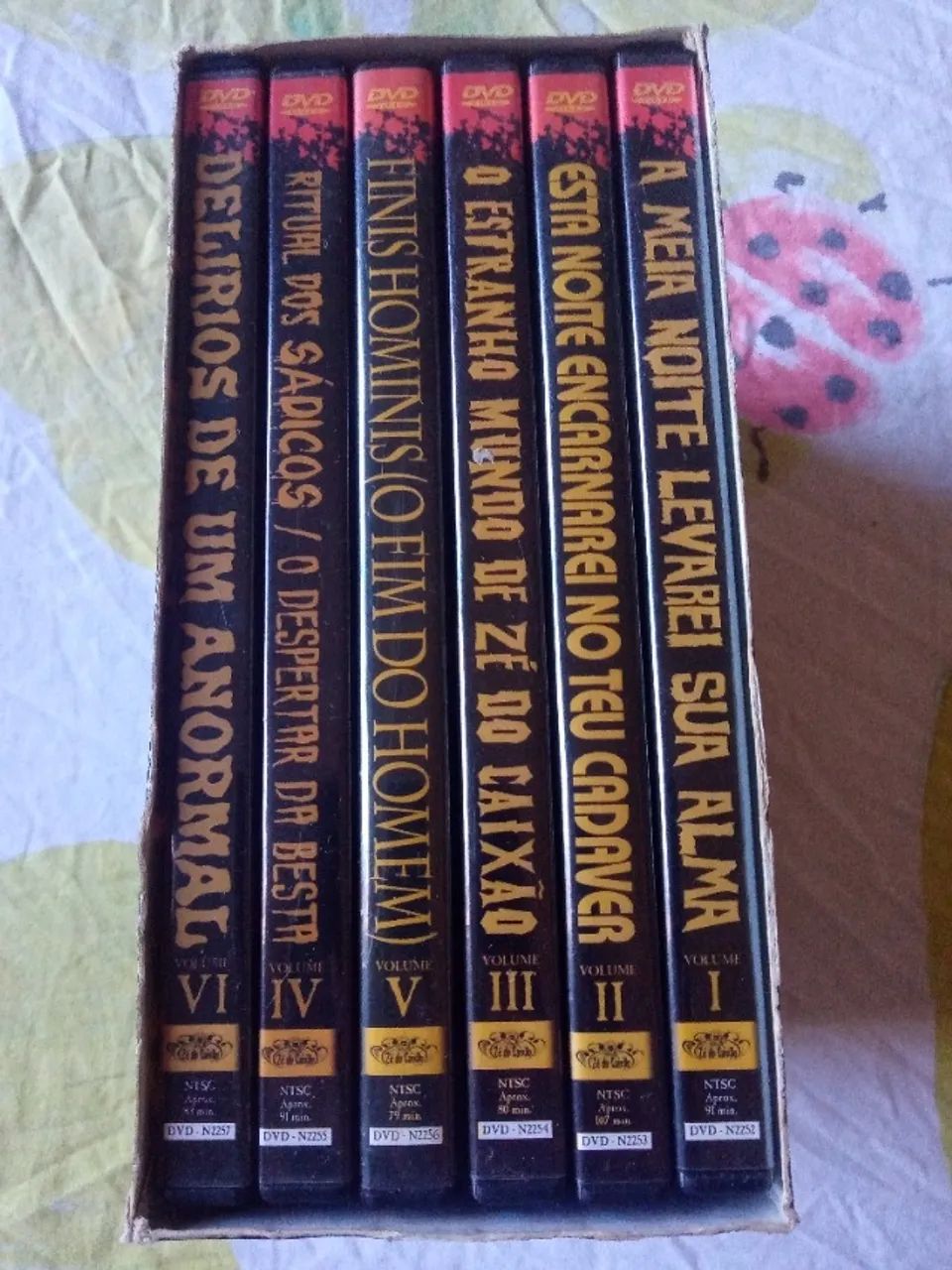 Box dvd coleção Zé do caixão José Mojica Marins - CDs, DVDs etc