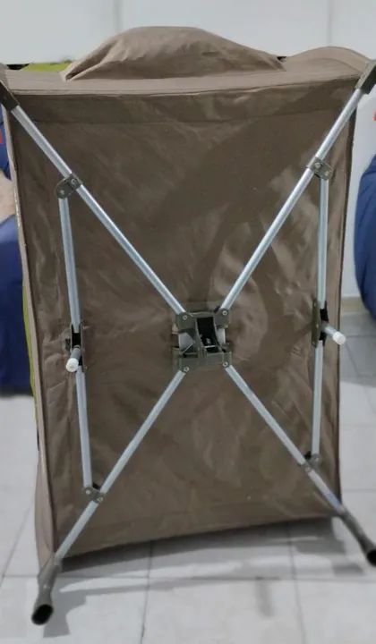 Berço portátil para bebê - Verde - Foto 4