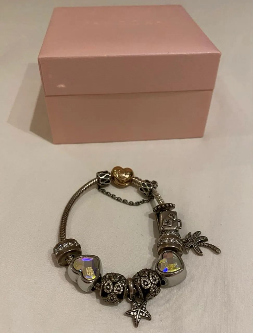 Pulseira Pandora com Berloques - Foto 4