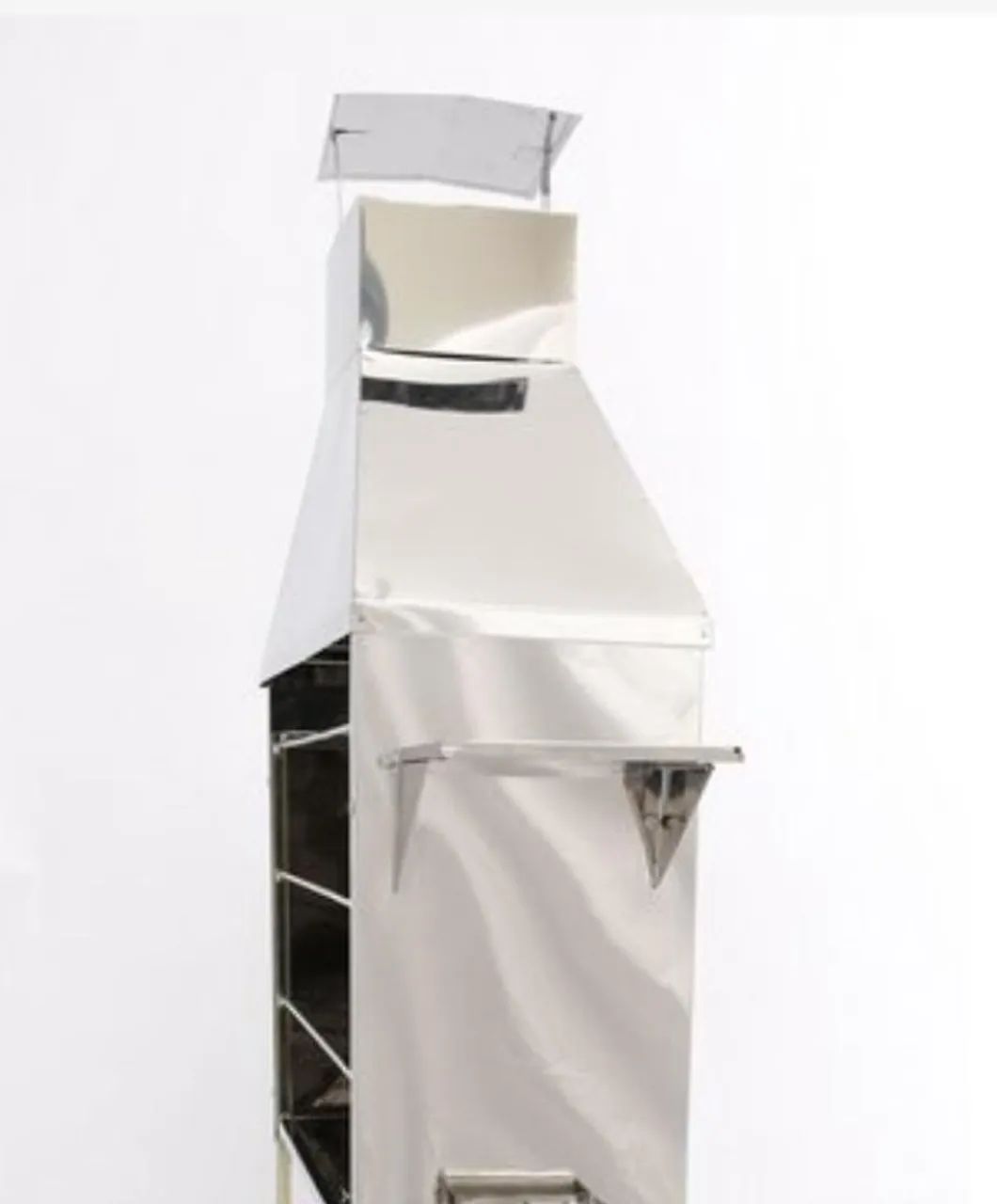 **LOUCURA** Churrasqueira de Espetinho em inox com coifa - 80cm - Casa das Churrasqueiras - Foto 4