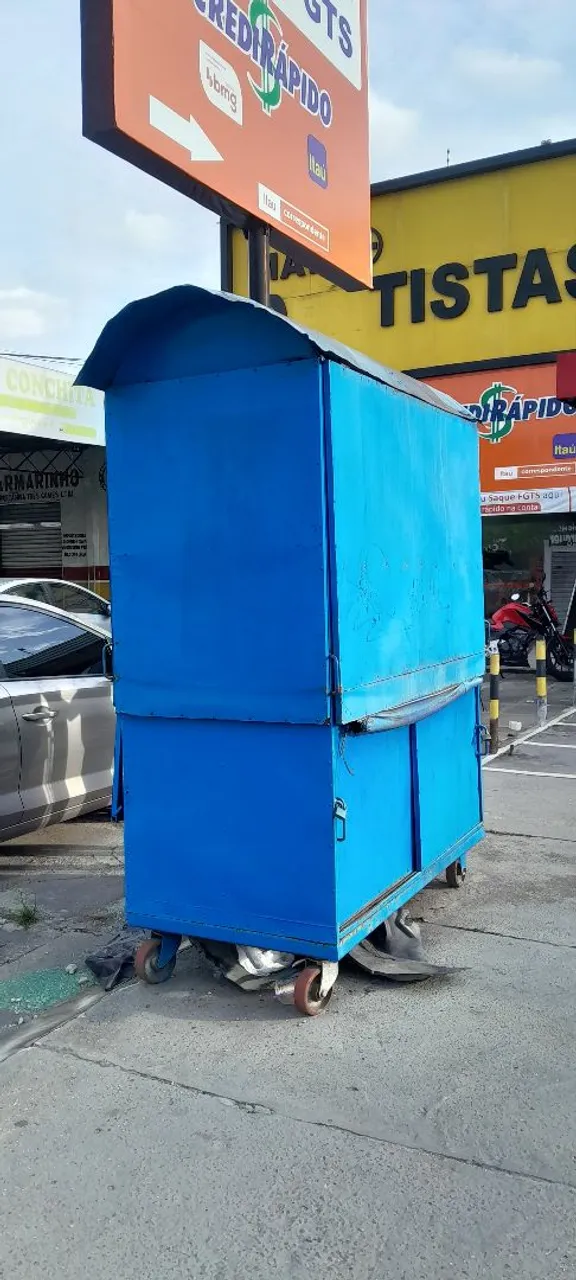 Carrinho café da manhã com ponto