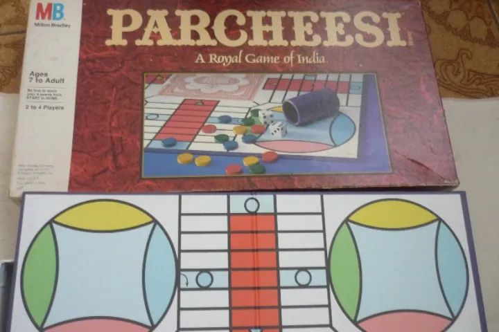 Parcheesi Jogo De Tabuleiro Edição De 1989 Leia o Campo Descrição 