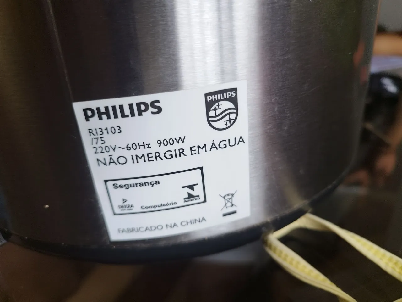 Pâmela de pressão elétrica Philips Walita RI3103 900W 220V