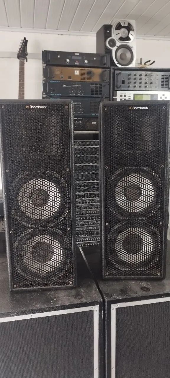 Caixas de Som Boombastic Profissionais