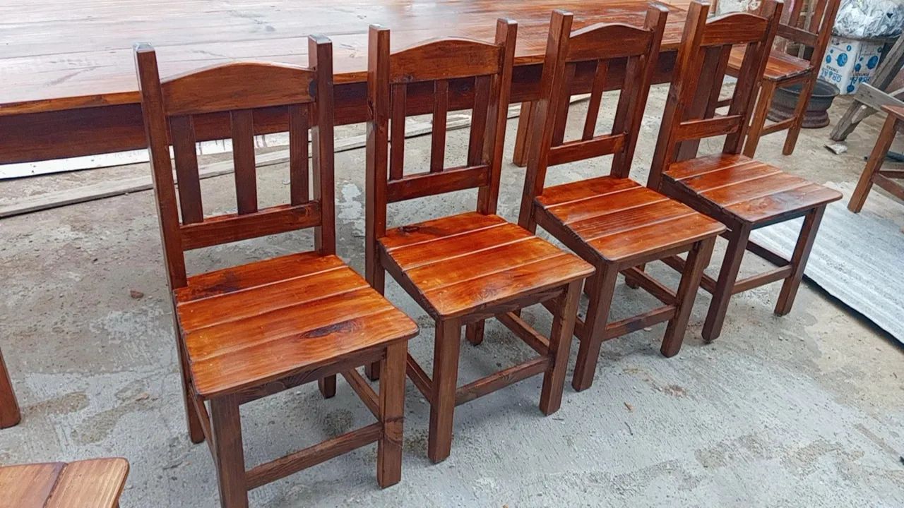  Cadeiras de Madeira - Foto 5