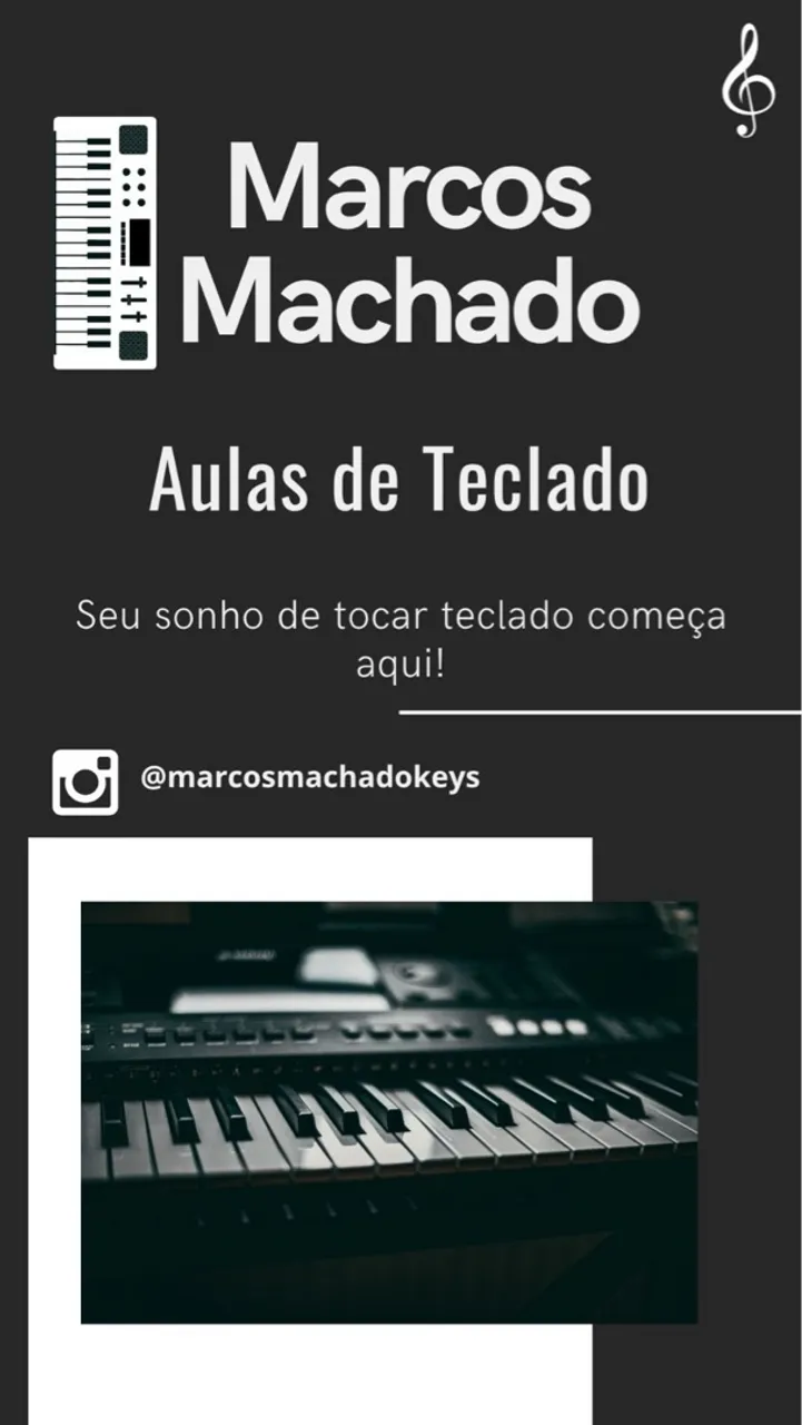 Aulas de Teclado