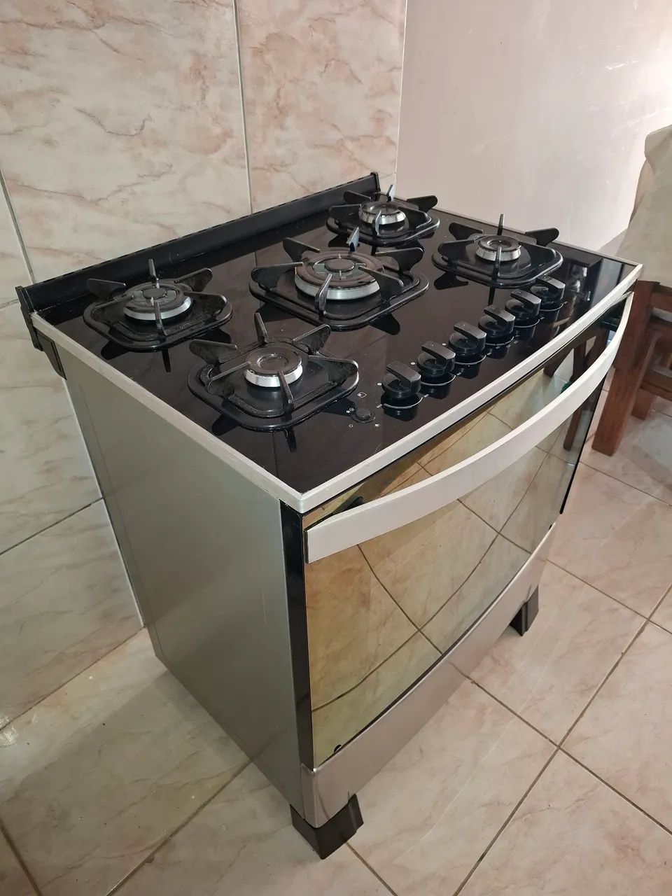 Fogão 5 Bocas Mueller Decorato Vetro - Foto 2