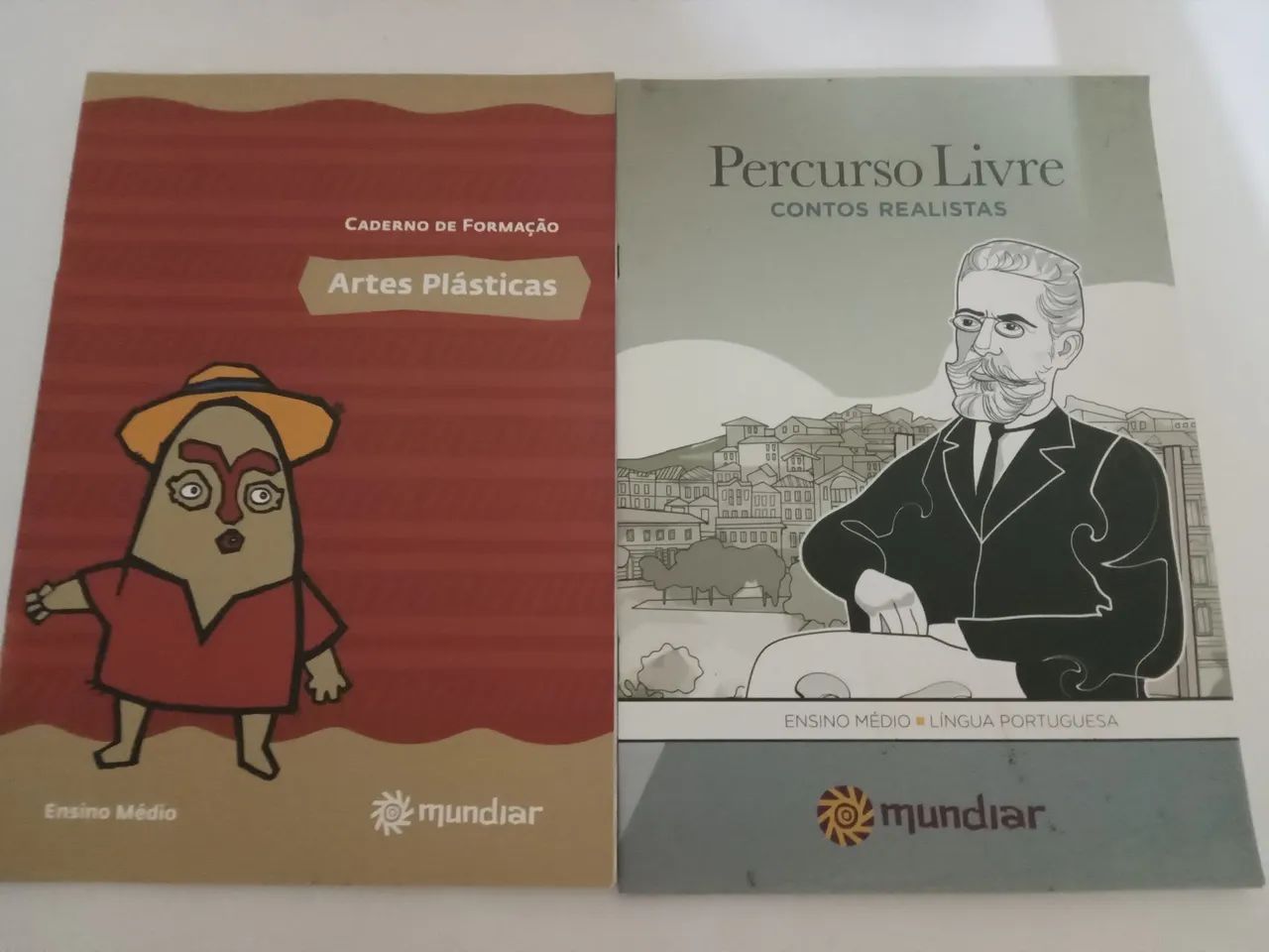Livros Didáticos Artes Plásticas e Percurso Livre - Ensino Médio