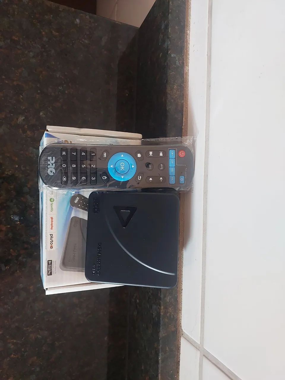 TV Box PRC - Android - 4K - Novo