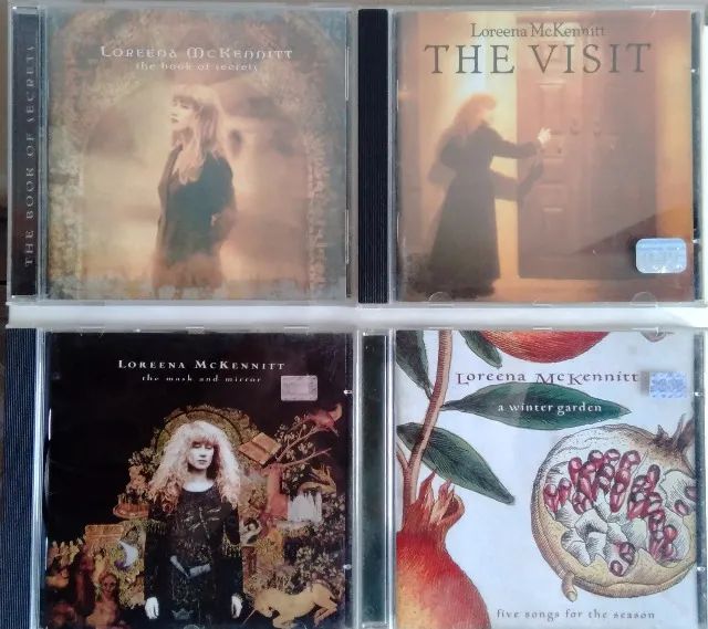 Coleção 4 Cds Loreena Mckennitt Usados Em Ótimo Estado