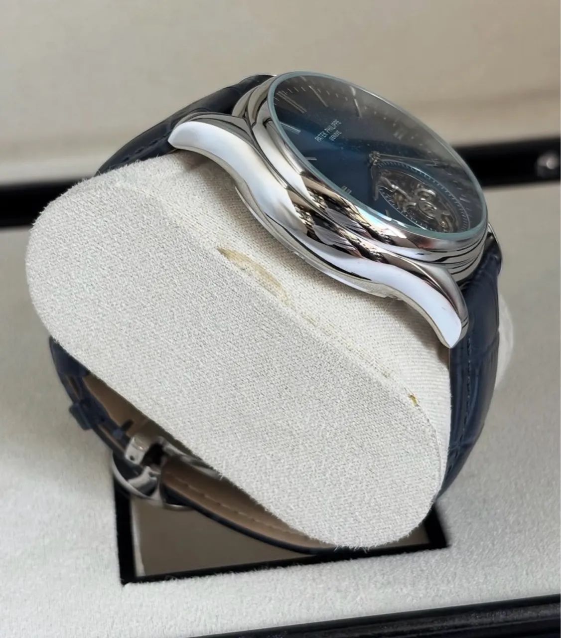Relógio Patek Philippe Geneve Automático Azul - Foto 2