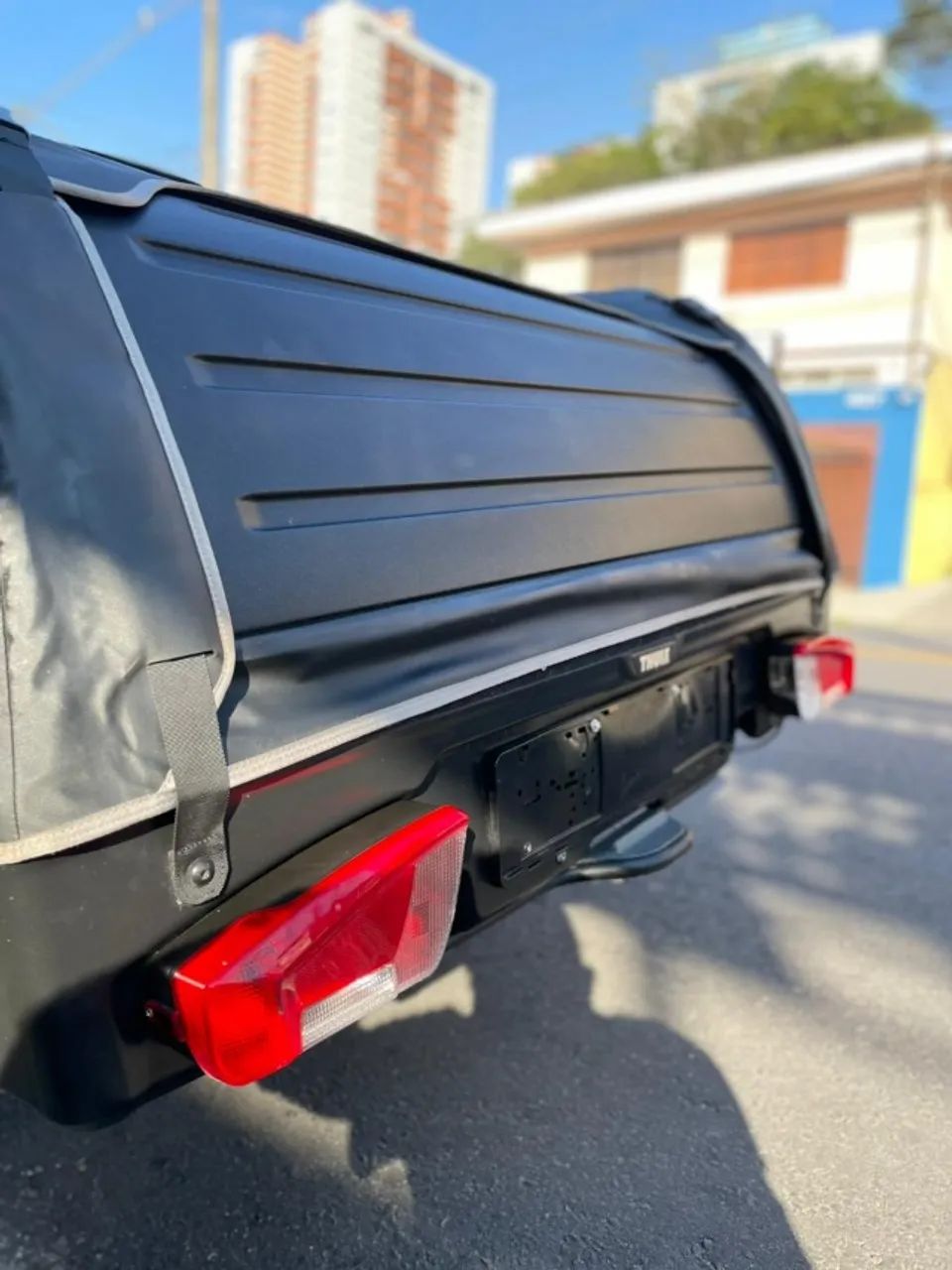Suporte Bagageiro Thule ONTO Usado impecável - Foto 2