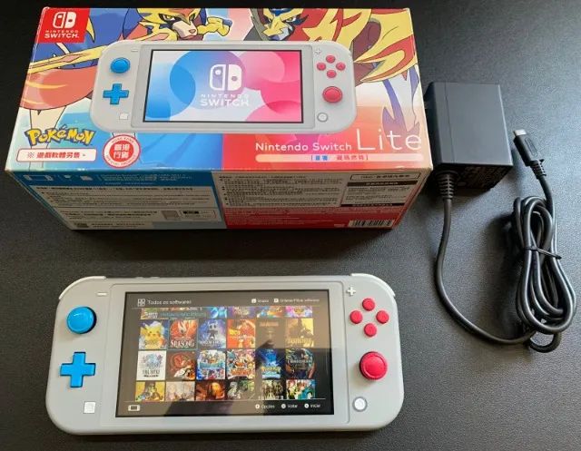 Nintendo Switch Lite Edição Pokemon Desbloqueado - Foto 3