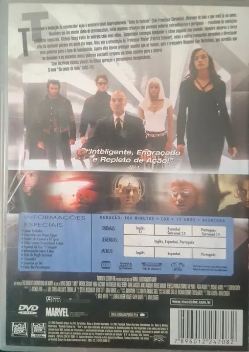 X-Men - O Filme - DVD - Foto 2