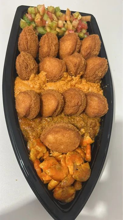 Comida Brasileira - Acarajé, Caruru e Camarão