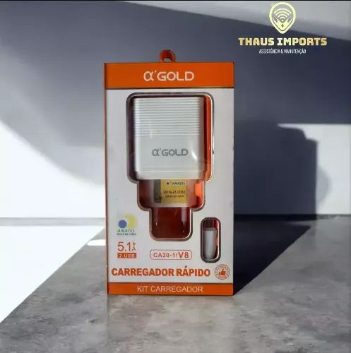 CARREGADOR GOLD TURBO 5.1 USB CA20