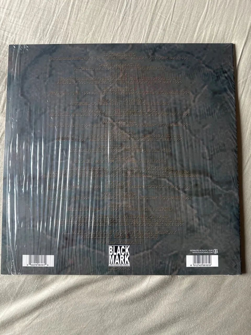 Lp Bathory Jubileum 3 duplo importado  - Foto 2