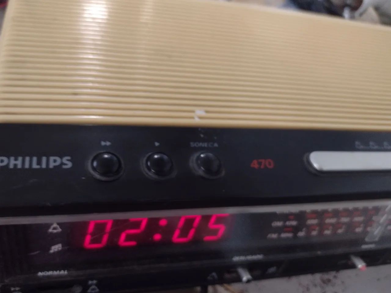 Rádio relógio Antigo  - Foto 5