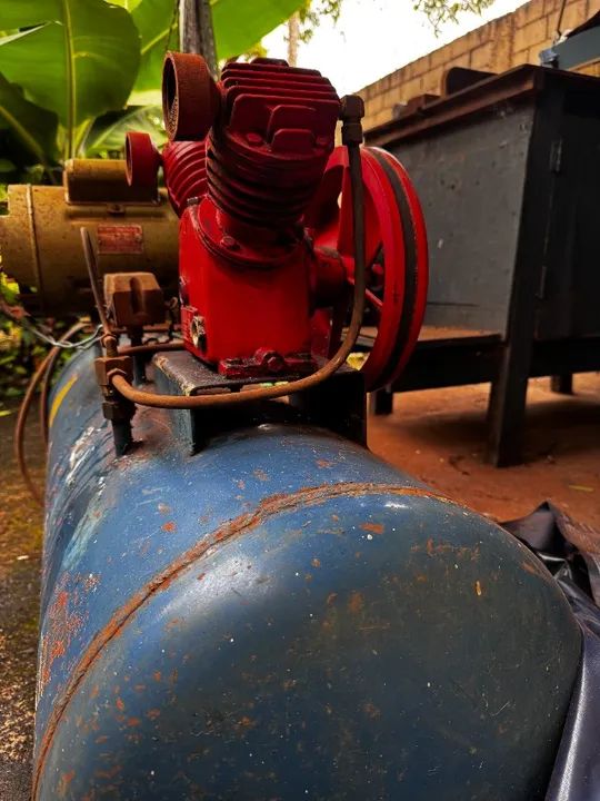 Compressor de Ar 120 litros | usado - Foto 3