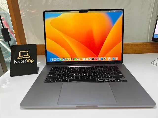 MACBOOK AIR 15 M2, 8GB, 256GB - COMO NOVO - 97% SAUDE BATERIA