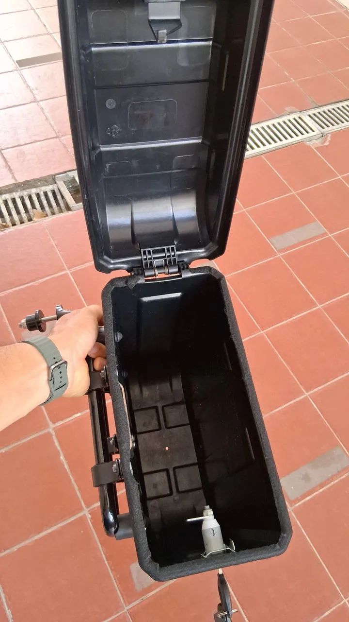 Baú / Alforge rígido Hunter 350 Royal Enfield  - Foto 5