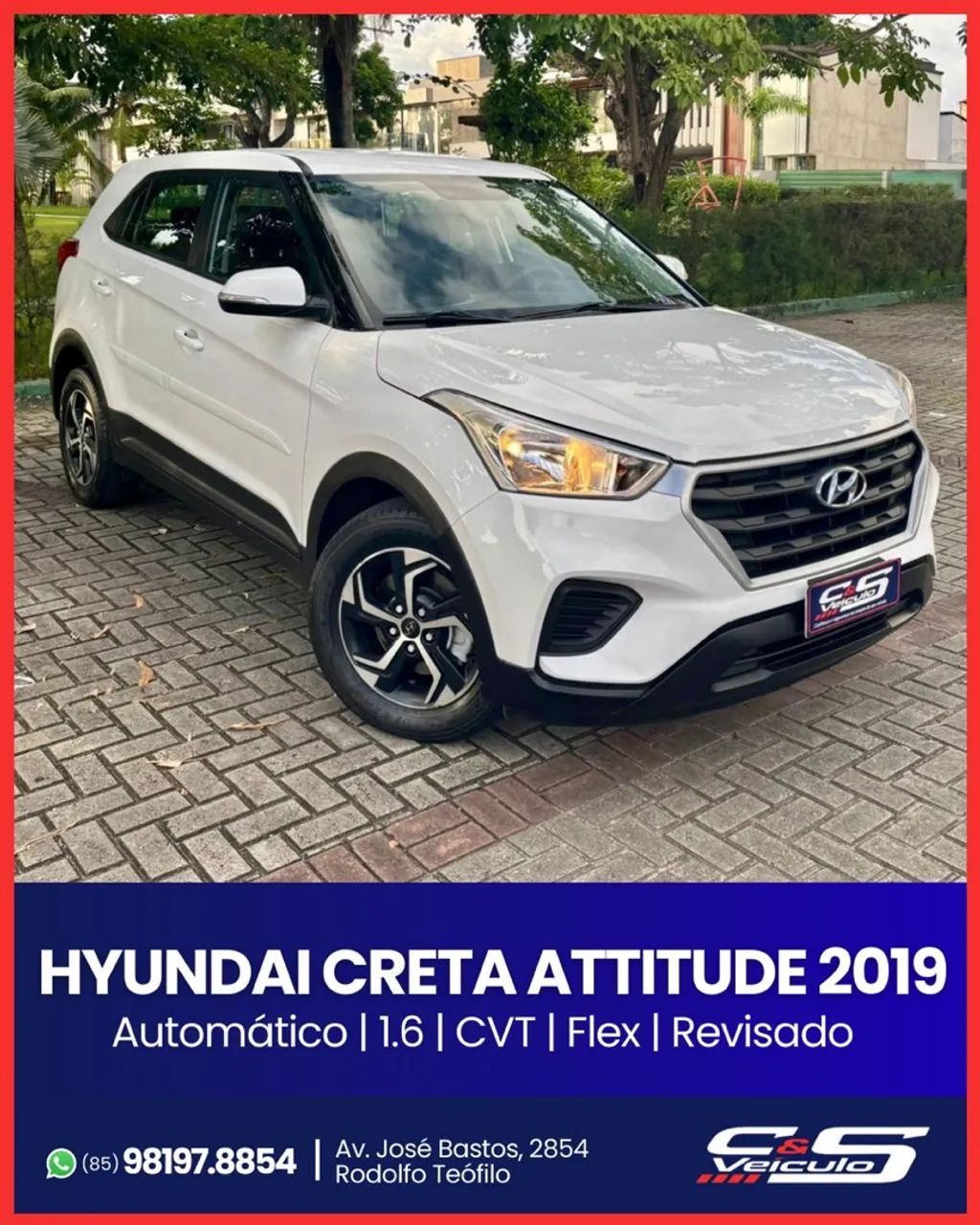 Hyundai Creta 2019 Attitude 1.6 Aut. CVT - Foto 4