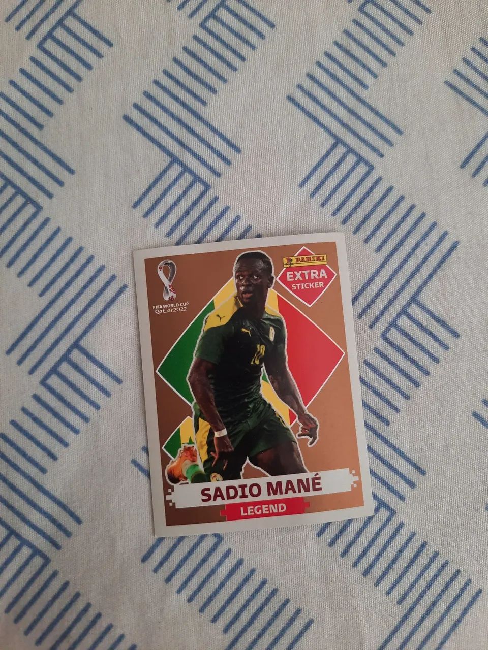 Figurinha legend bronze Sádio Mané