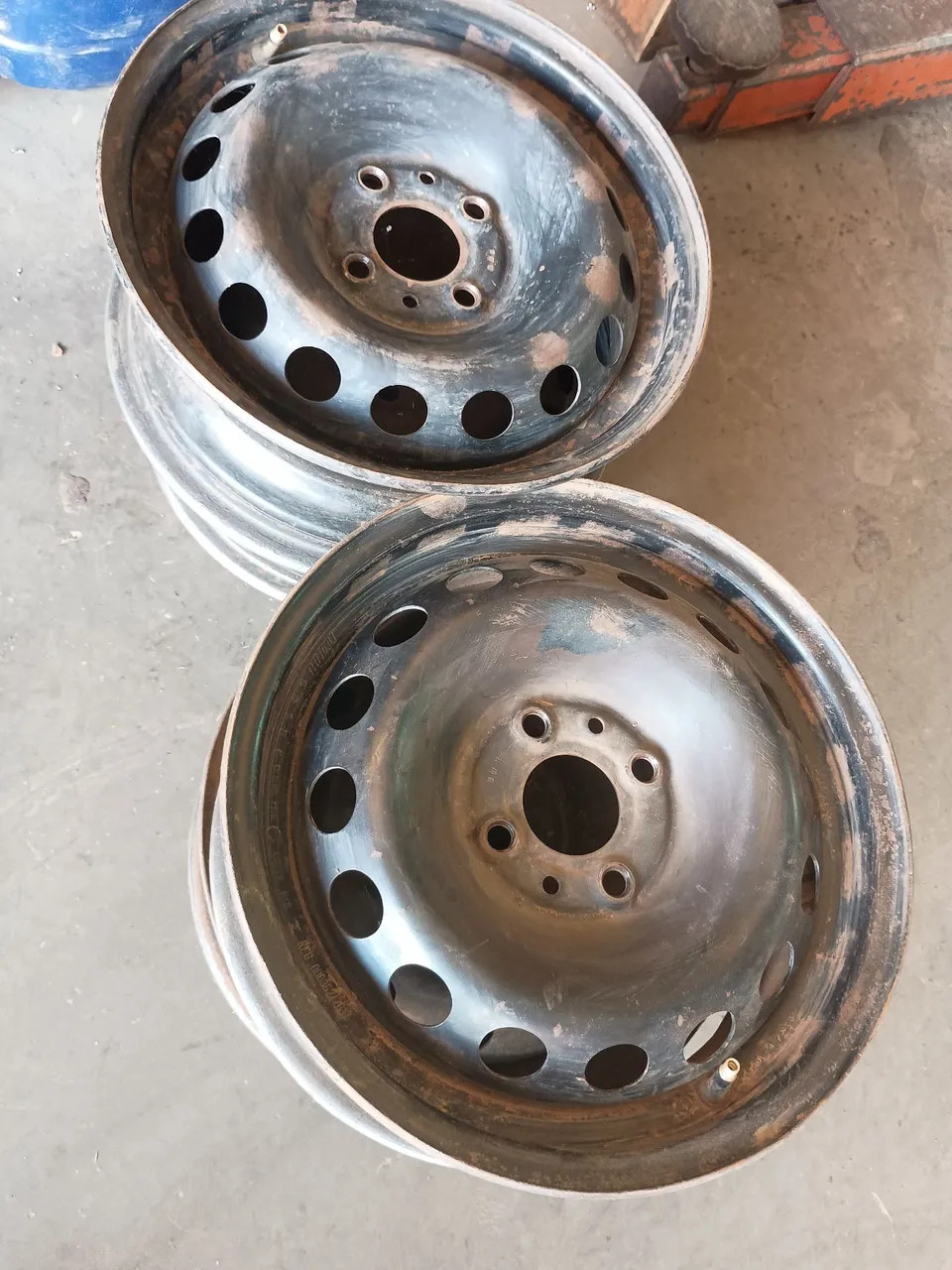 Rodas de aço para carro