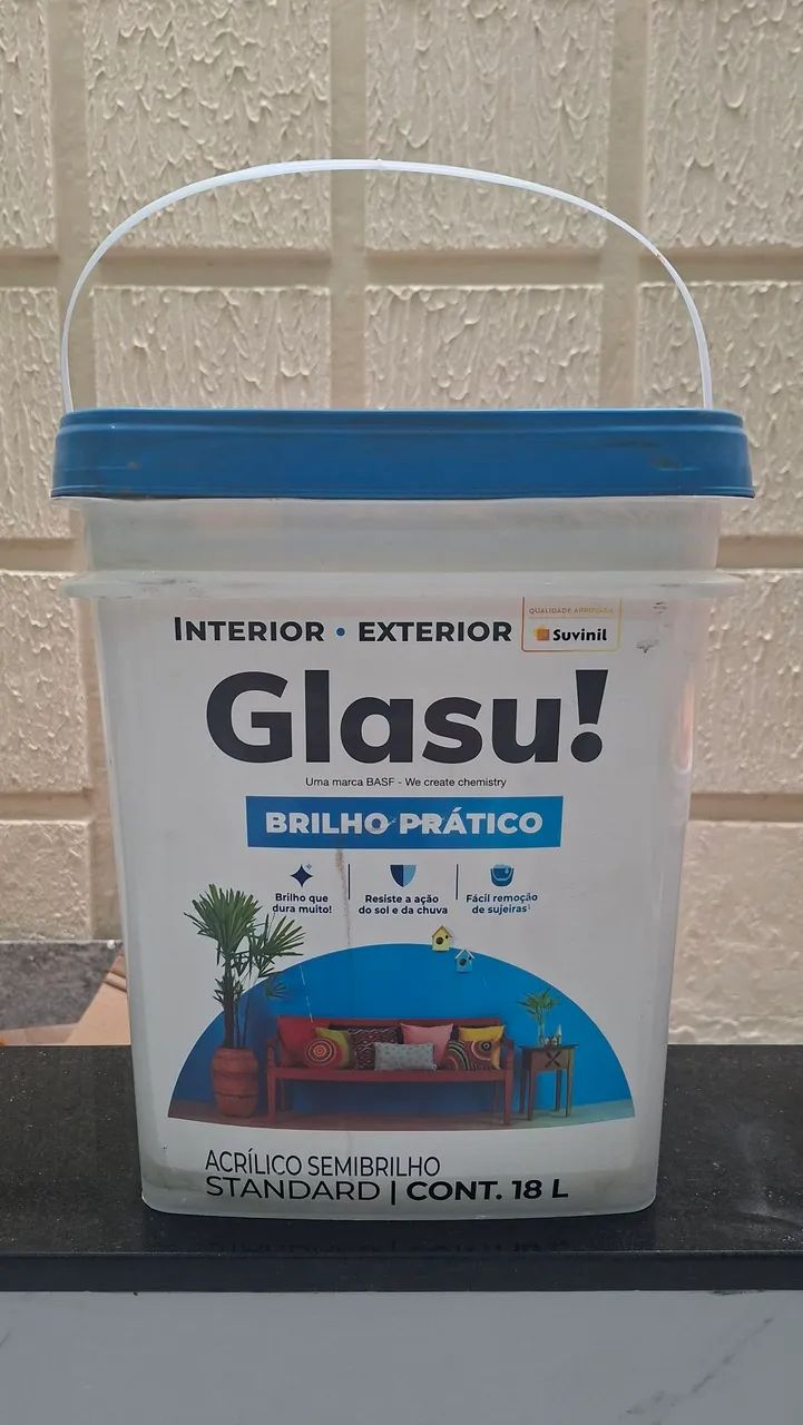 Balde de tinta Glasu Suvinil - Foto 2