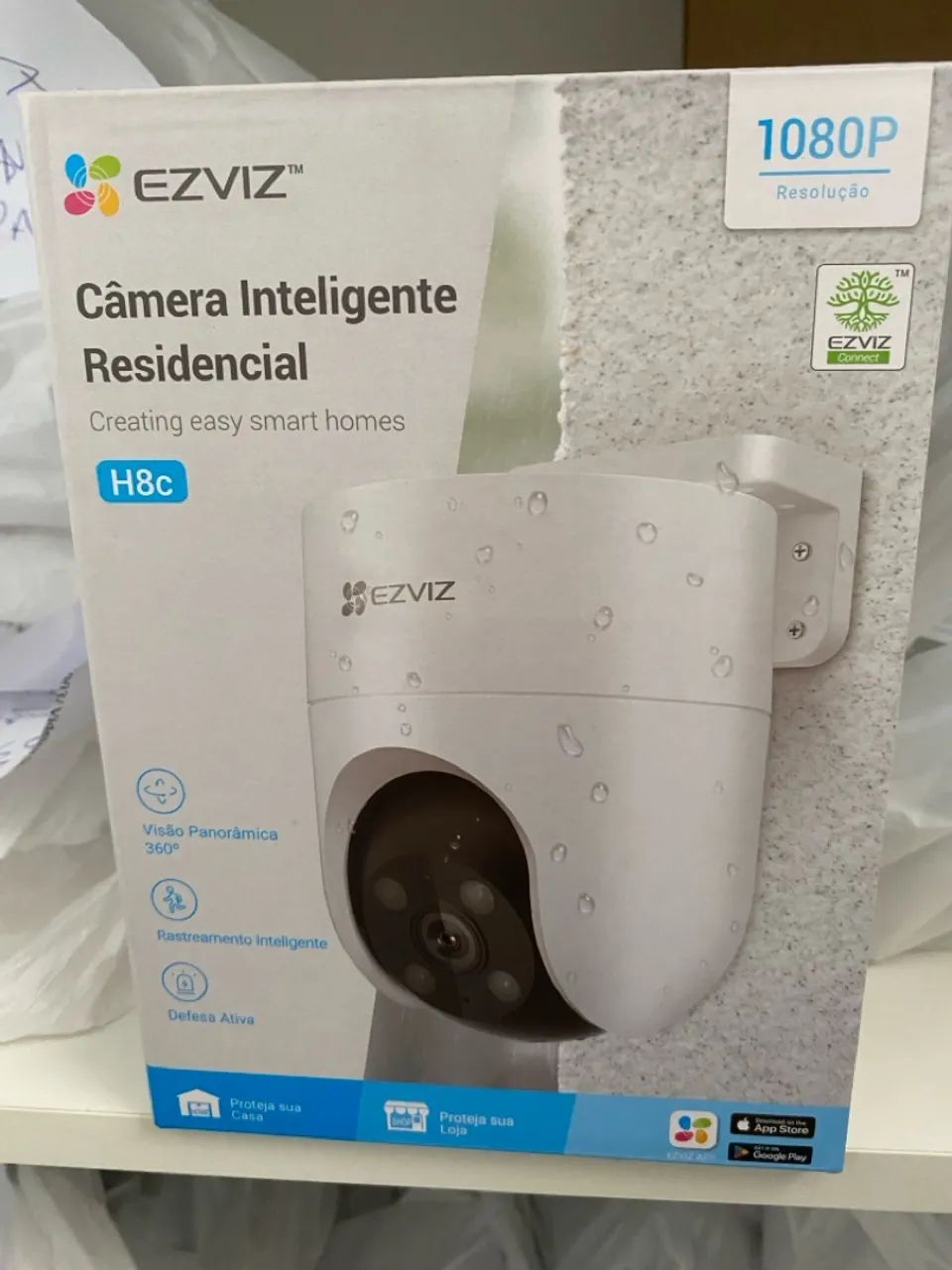 vendo câmera externa h8c ezviz NOVA