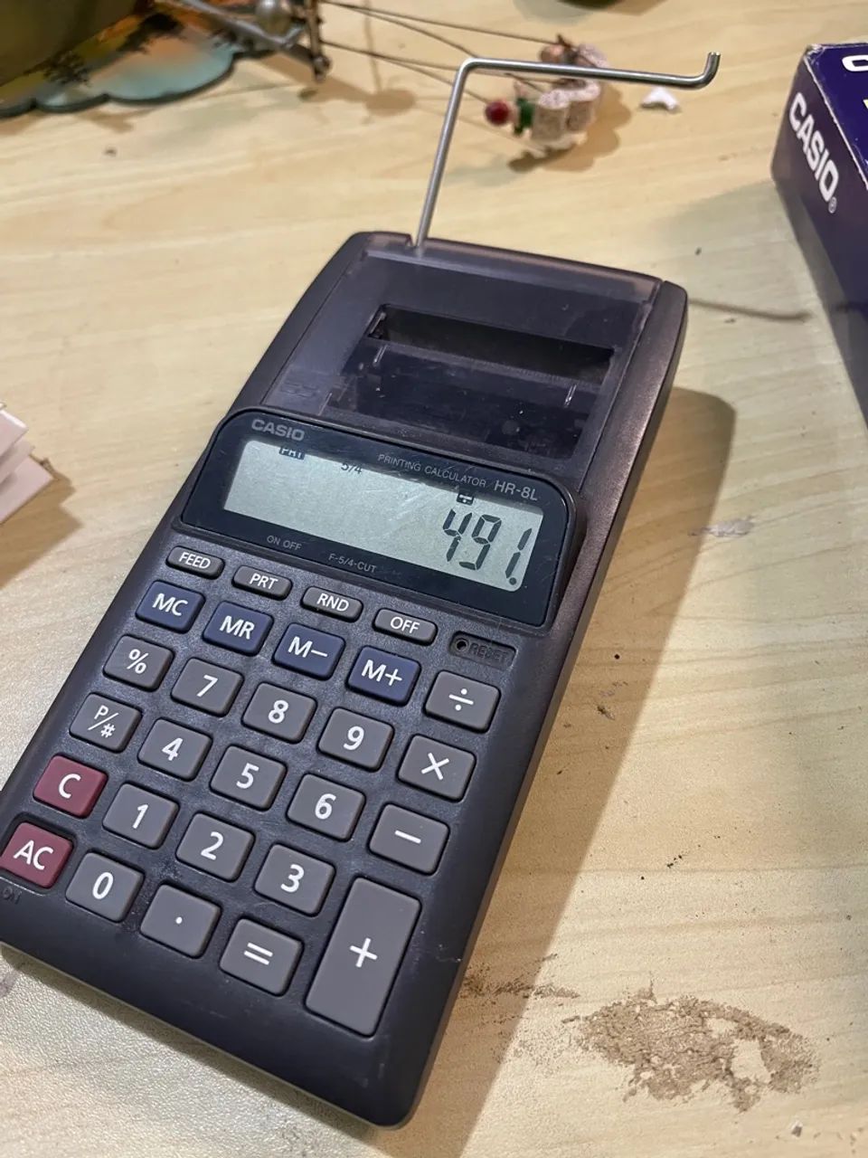 Calculadora com Impressão Casio HR-8L - Foto 4