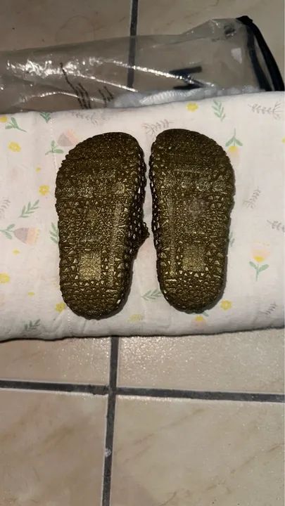 Sapatilha Dourada Melissa Campanha - Foto 5