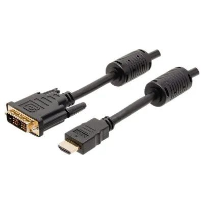 Cabo HDMI x DVI com Filtro 2m Storm - Novo - Conversor Adaptador Loja Coimbra Computadores