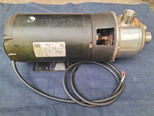 Bomba d'água Centrífuga Moto bomba Schneider 1,5CV 220/380V Mod ME-HI 53 2P RT97