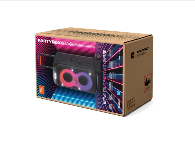 JBL Partybo 320 Novas Lacradas, Loja Física, 1 ano de Garantia, Parcelamos, Entregamos