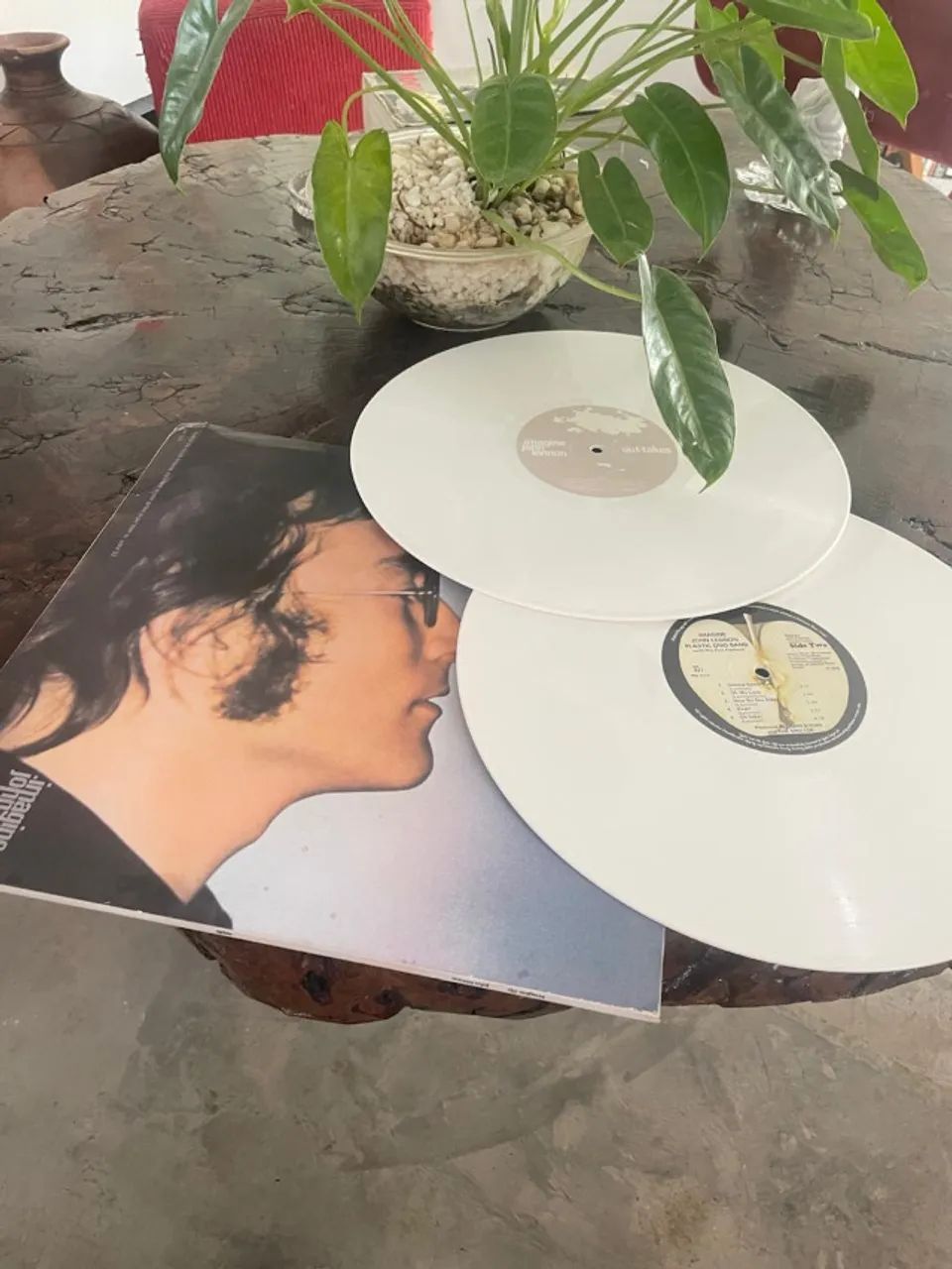 LP Duplo John Lennon - Imagine (Edição Rara 2x Vinil Branco) - CDs